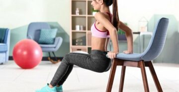 Упражнения для похудения на стуле дома